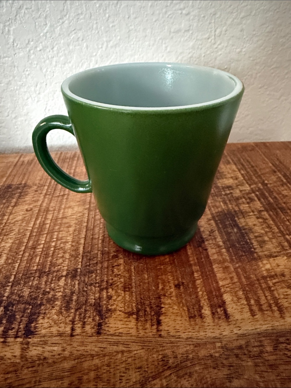 Hazel Atlas Platonite Green Ceramic Coffee Mug 💚💚
